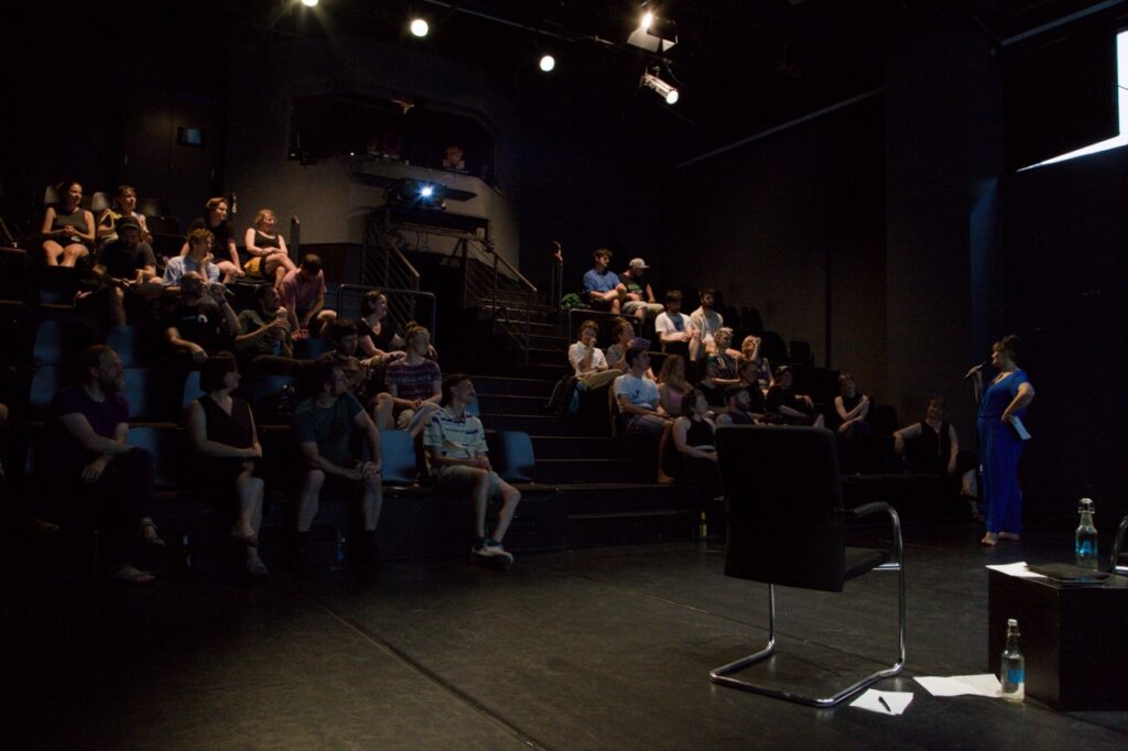 The audience at HAU3.